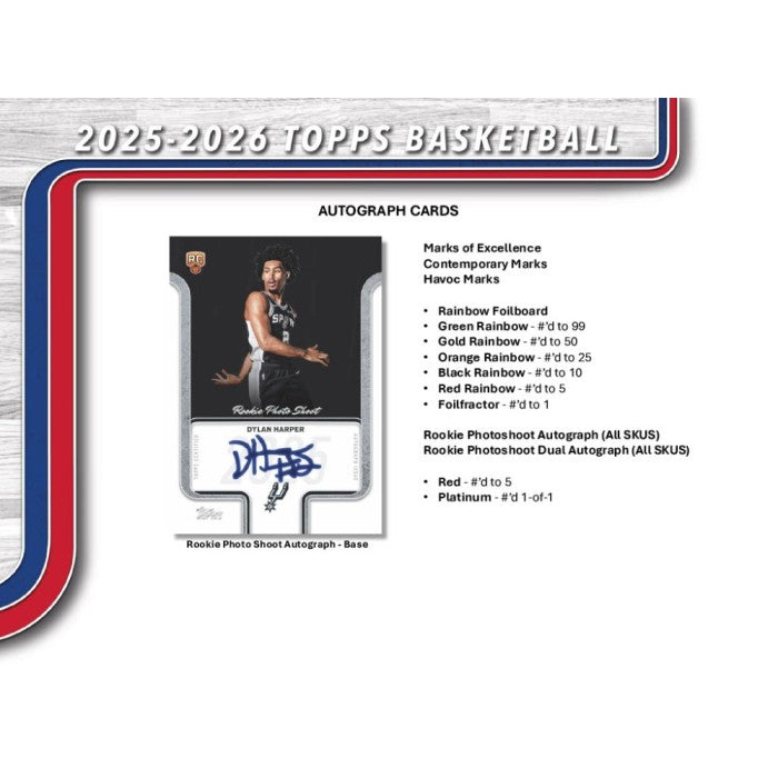 2025/26 Topps Flagship Basketball Hobby Box