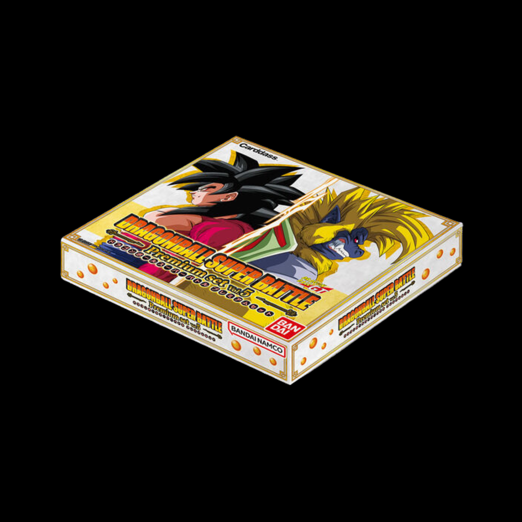 Dragon Ball Super Battle Premium Set Vol 5 Sealed Box Japanese Carddass Bandai