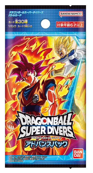Dragon Ball TCG: (1 Case) Super Divers Advanced Pack BOX - NEW/Sealed (2024/12/07)