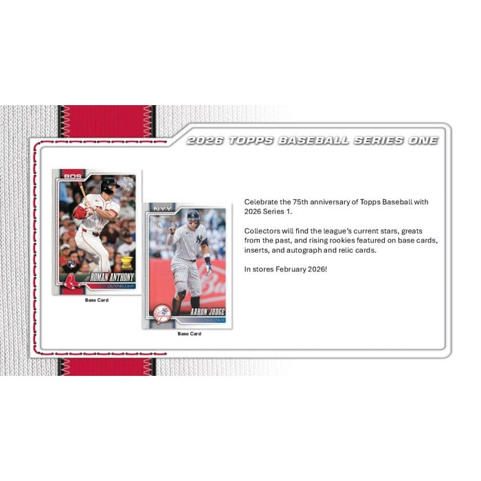 2026 Topps Series 1 Baseball Hobby Box