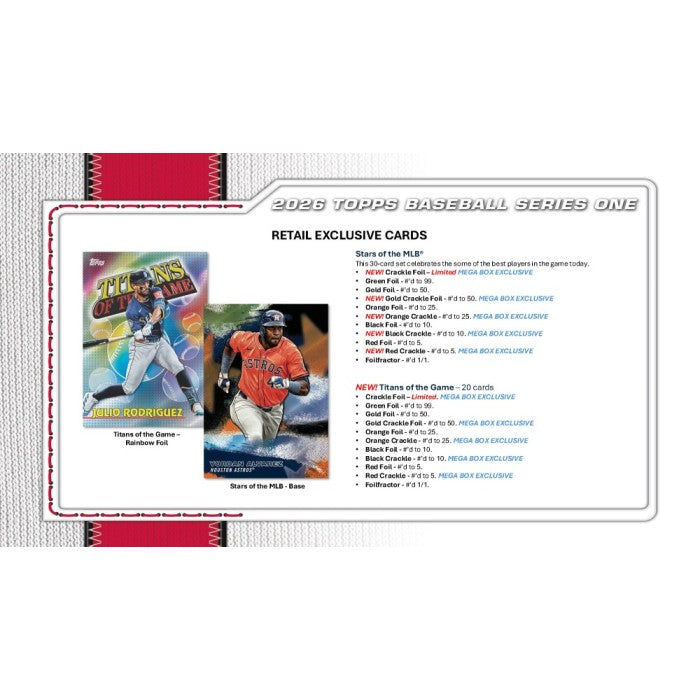 2026 Topps Series 1 Baseball Hobby Box