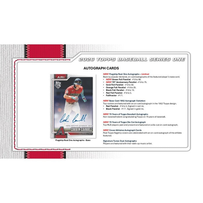 2026 Topps Series 1 Baseball Hobby Box