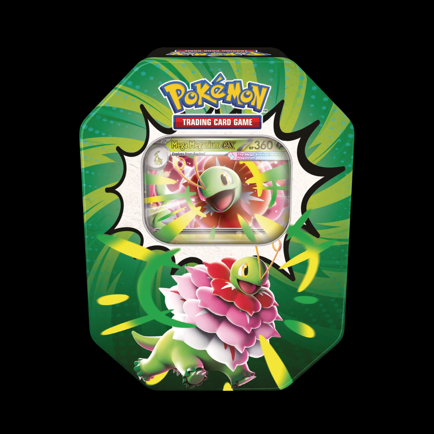 Pokemon Ascended Heroes Mega Meganium EX Tin (Ships August 28th)