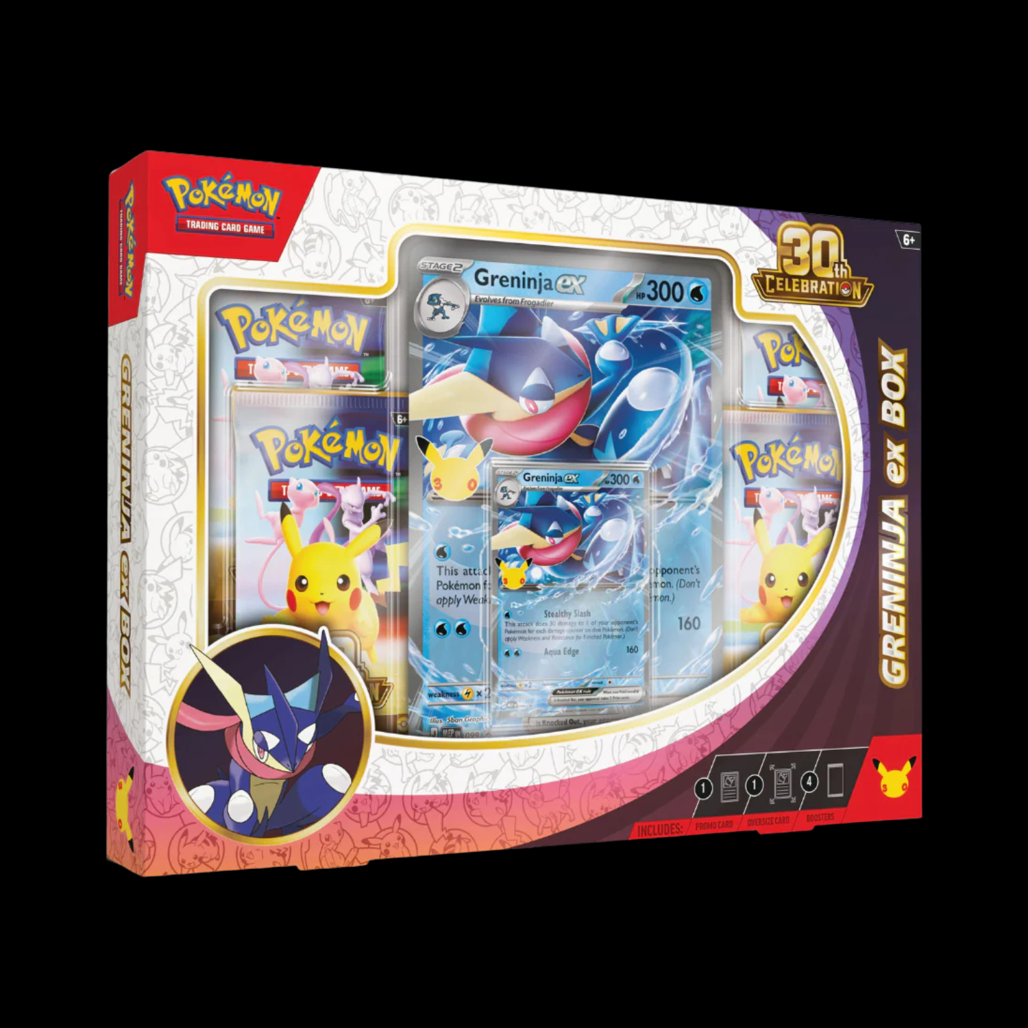 Pokemon 30th Celebration Greninja EX Box (Ships September 2026)