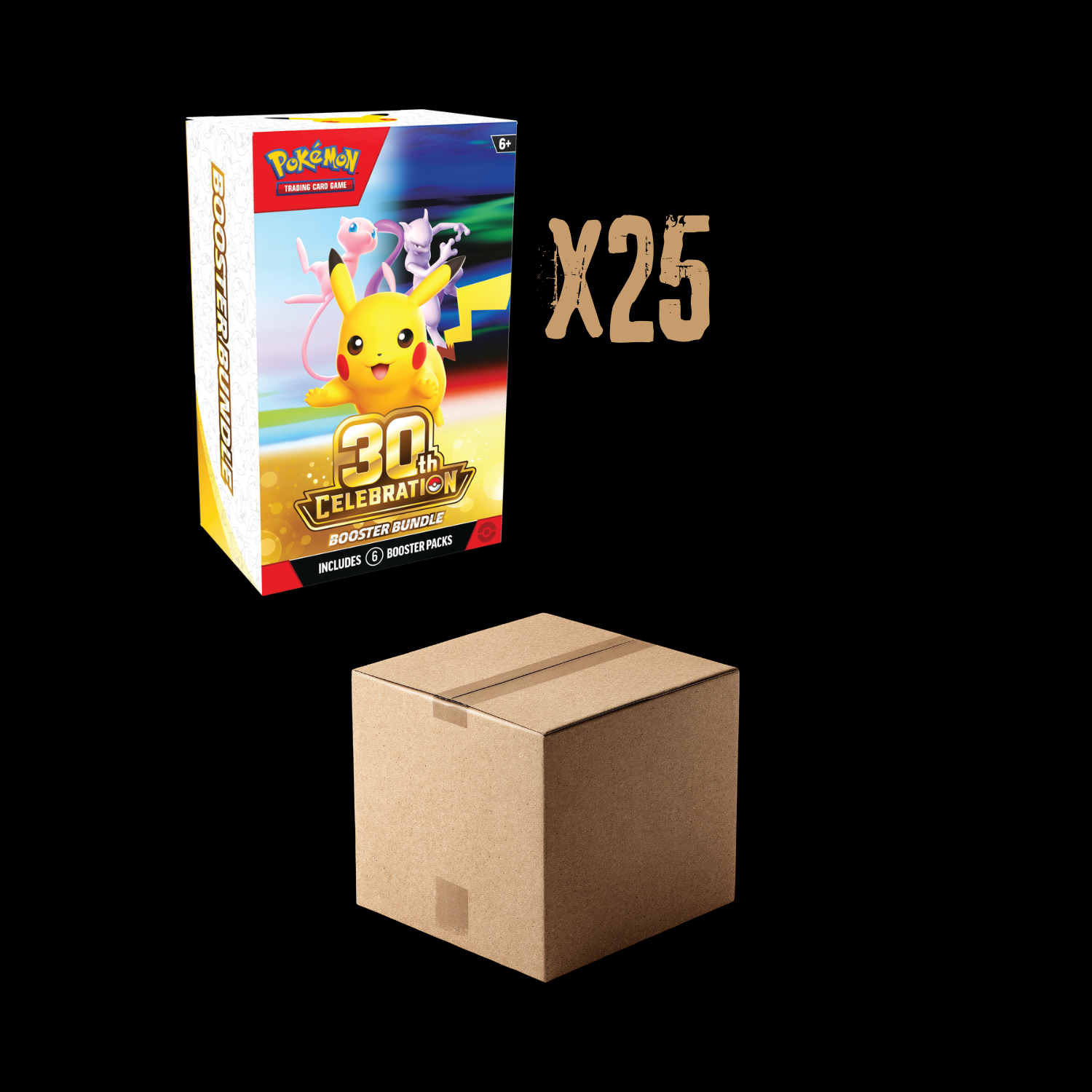 Pokemon 30th Celebration 25x Booster Bundle Sealed Case (Ships October 2026)