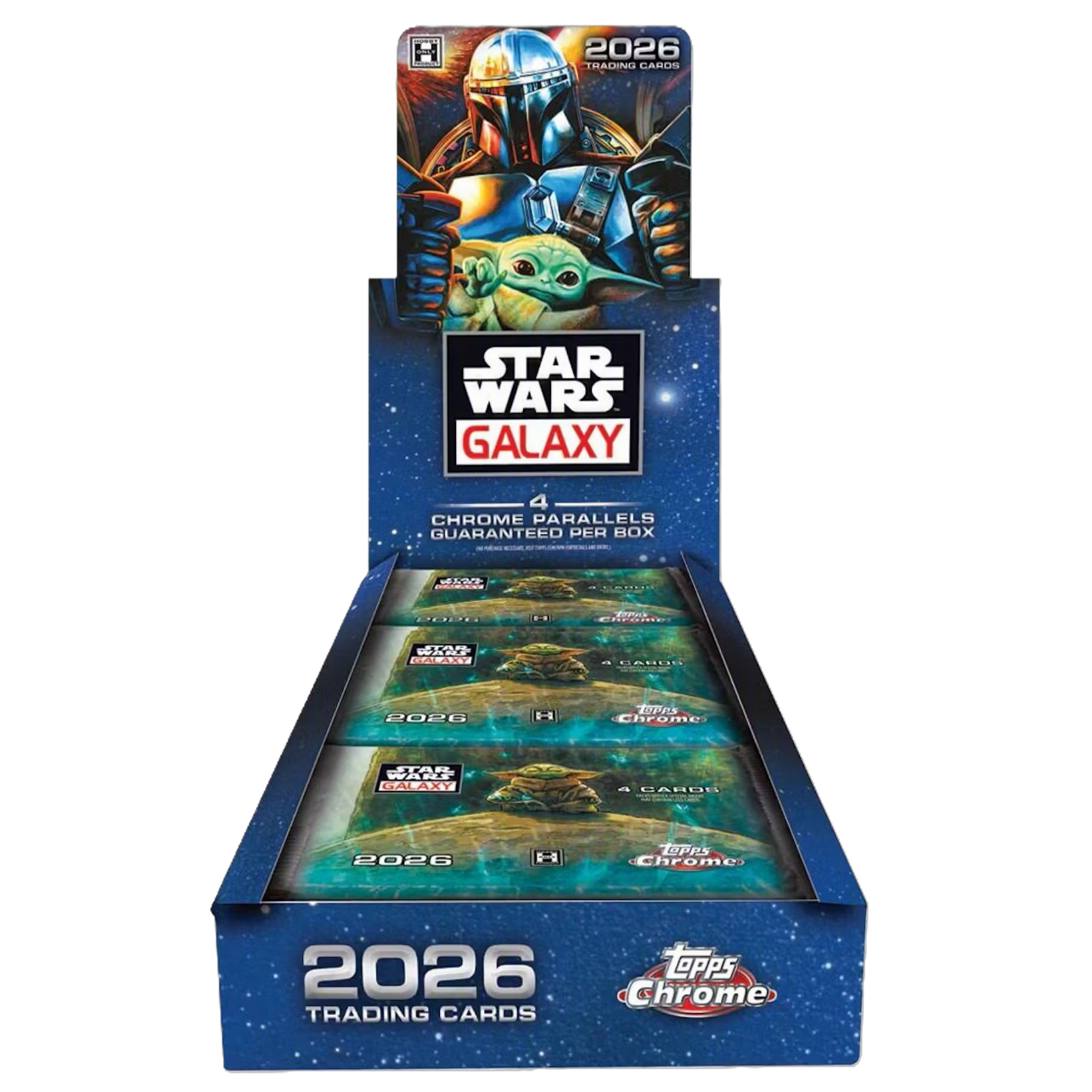 2026 Topps Star Wars Chrome Galaxy Hobby Box **PRESALE**