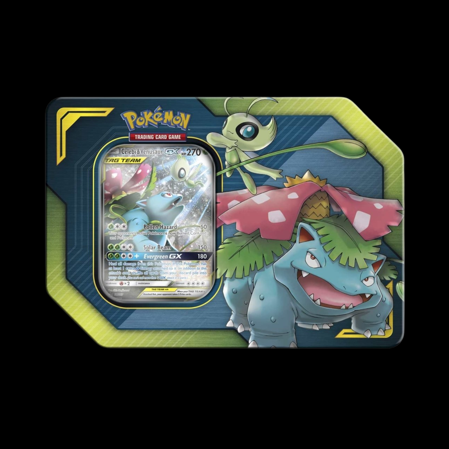 Pokemon Tag Team GX Venusaur & Celebi Tin