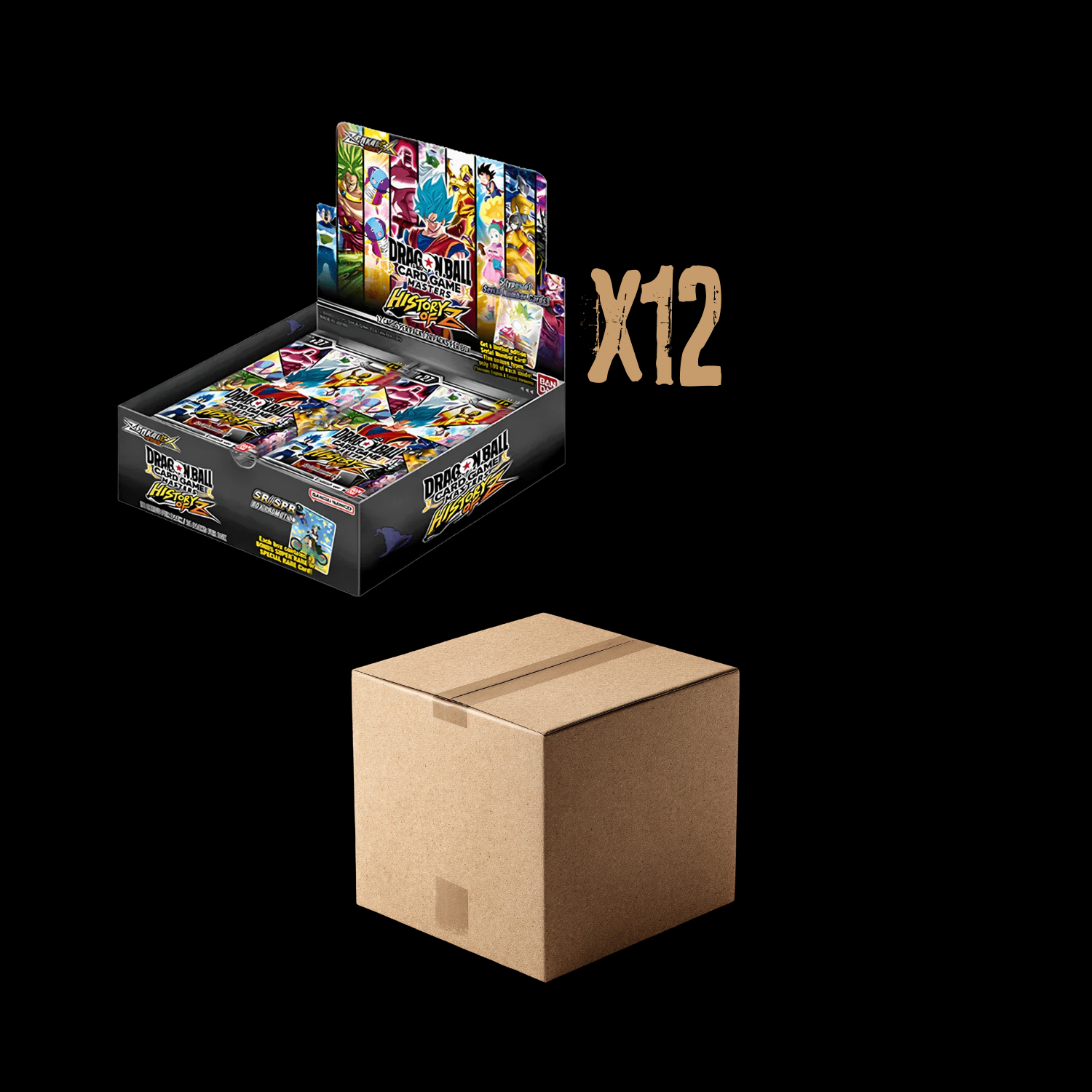 Dragon Ball Super Masters History of Z B27 Booster Box Sealed Case