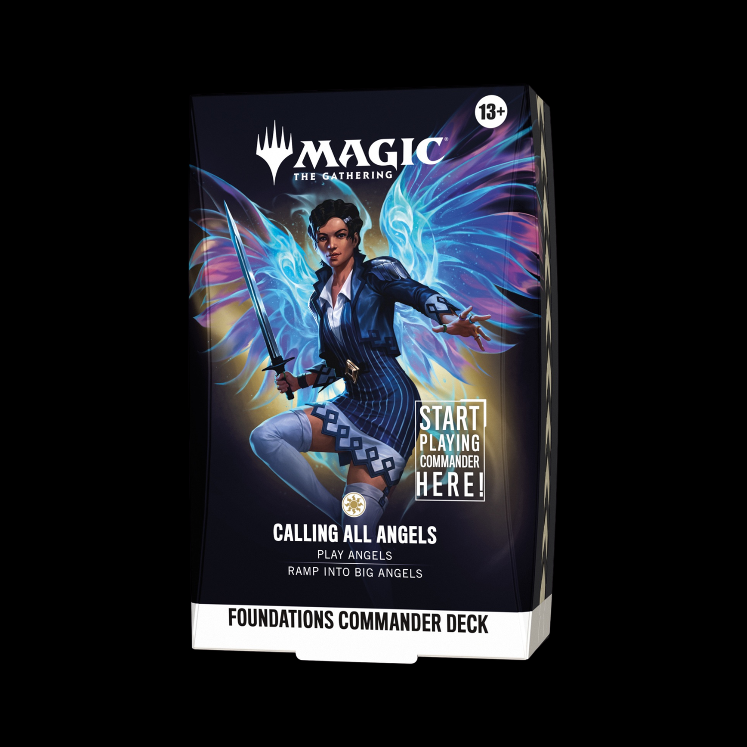 MTG Magic The Gathering Foundations Calling All Angels Commander Deck