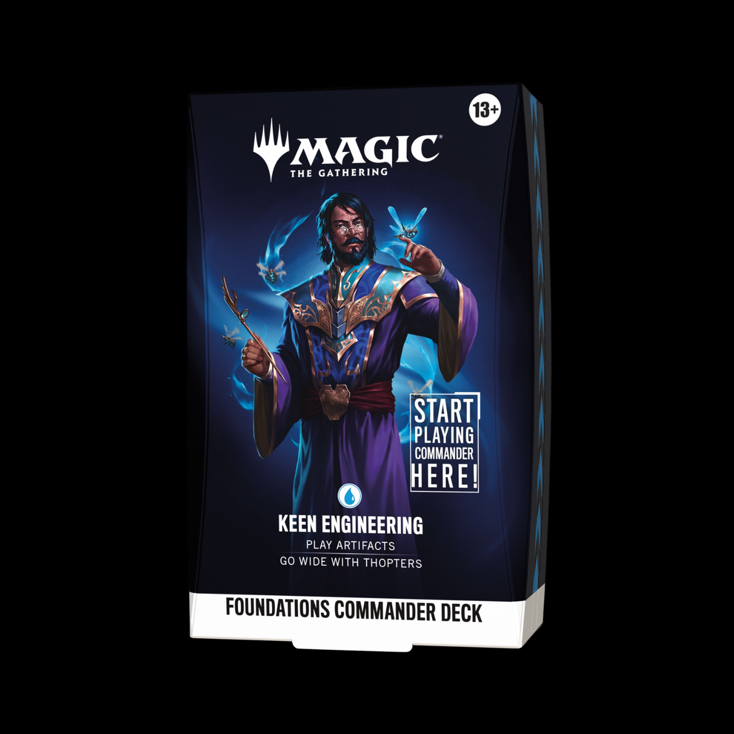 MTG Magic The Gathering Foundations Keen Engineering Commander Deck