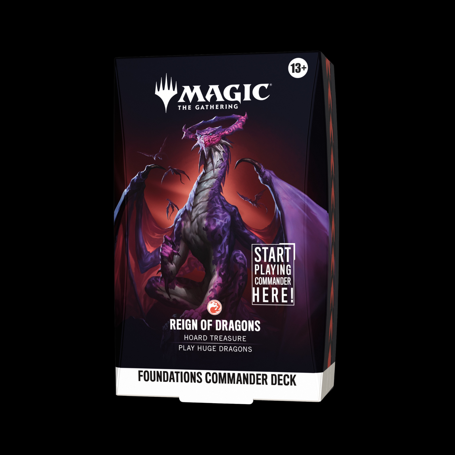 MTG Magic The Gathering Foundations Reign Of Dragons Commander Deck