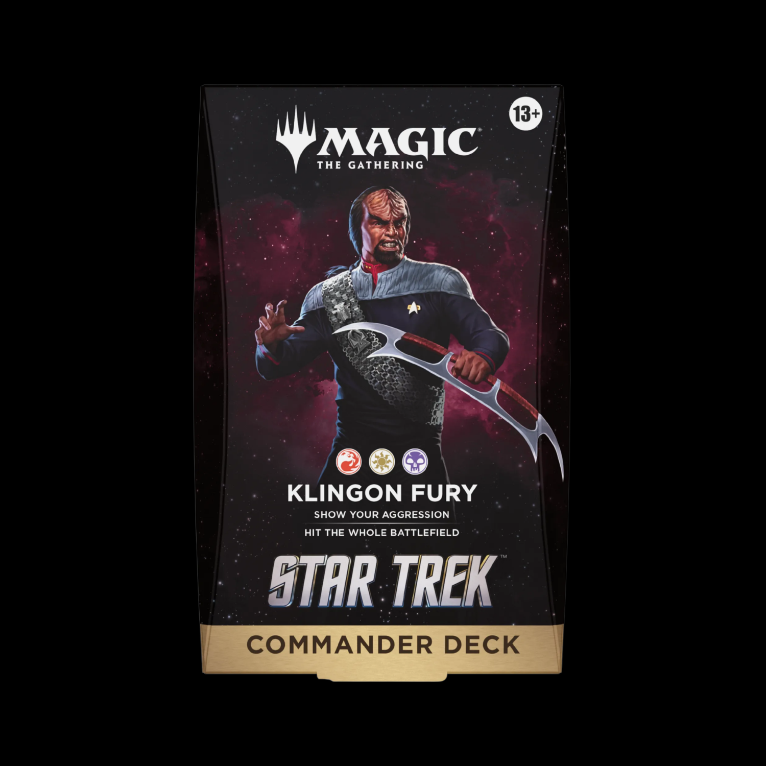 MTG Magic The Gathering Star Trek Klingon Fury Commander Deck
