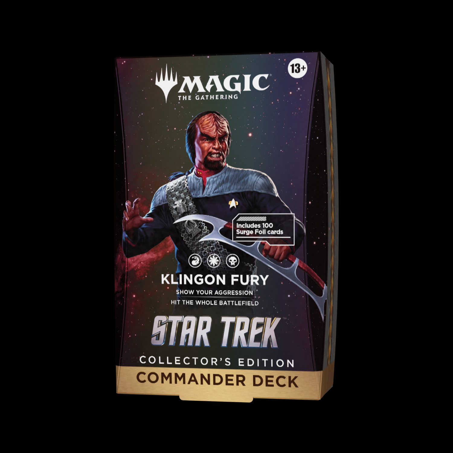 MTG Magic The Gathering Star Trek Klingon Fury Collector Commander Deck