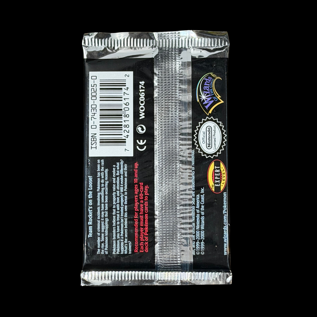 Pokemon Team Rocket Gyarados Booster Pack 2000