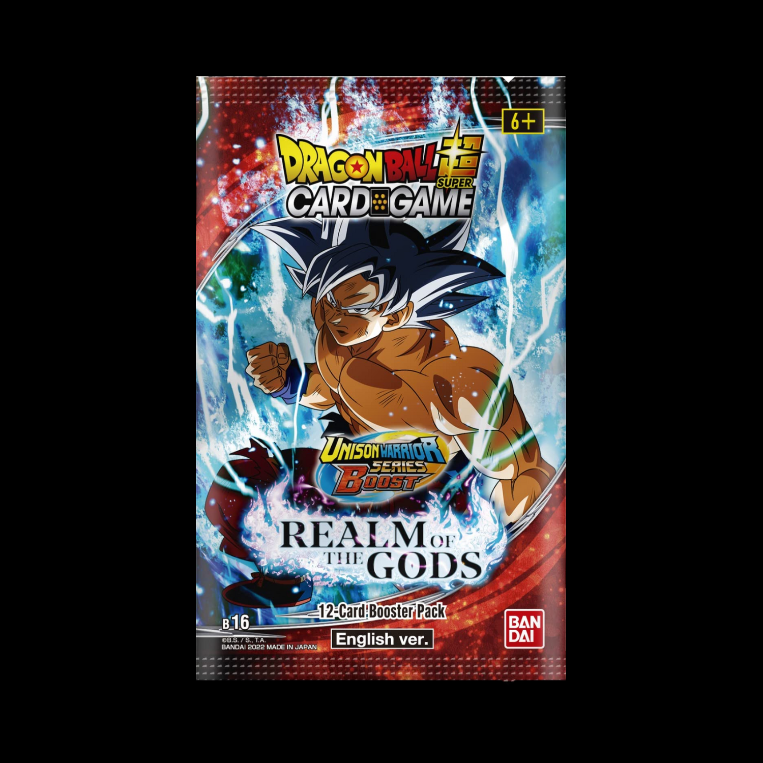 Dragon Ball Super Realm Of The Gods Booster Pack 2022