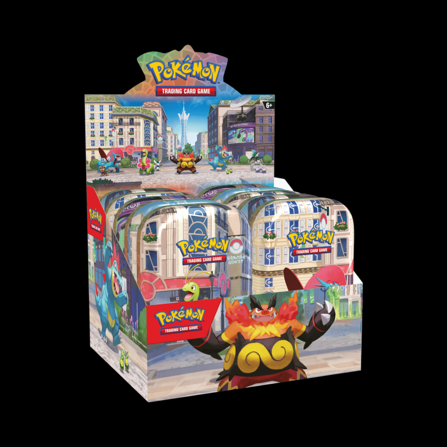 Pokemon Lumiose City Mini Tin Display (10x Tins)