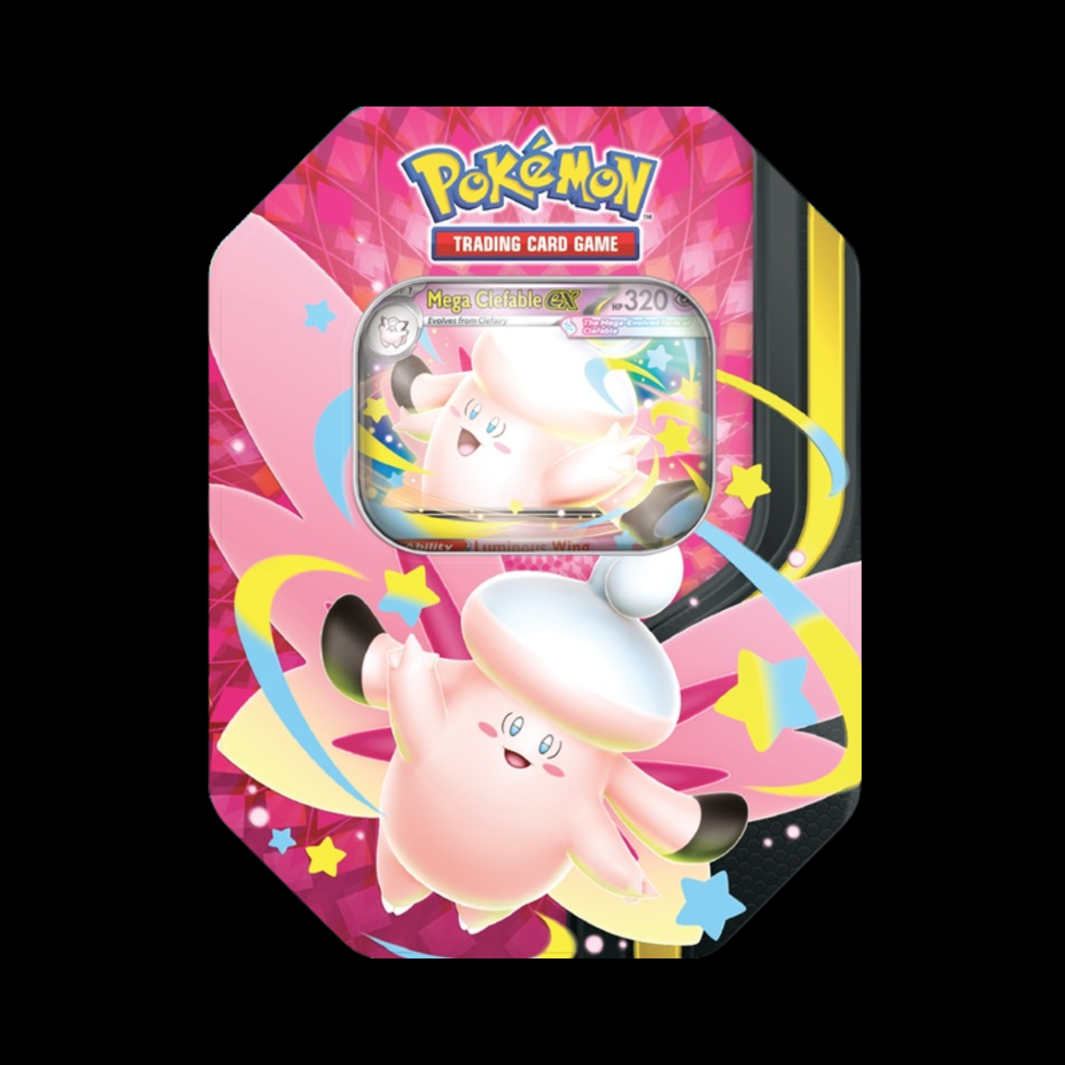 Pokemon Mega Moonlit Tin Clefable