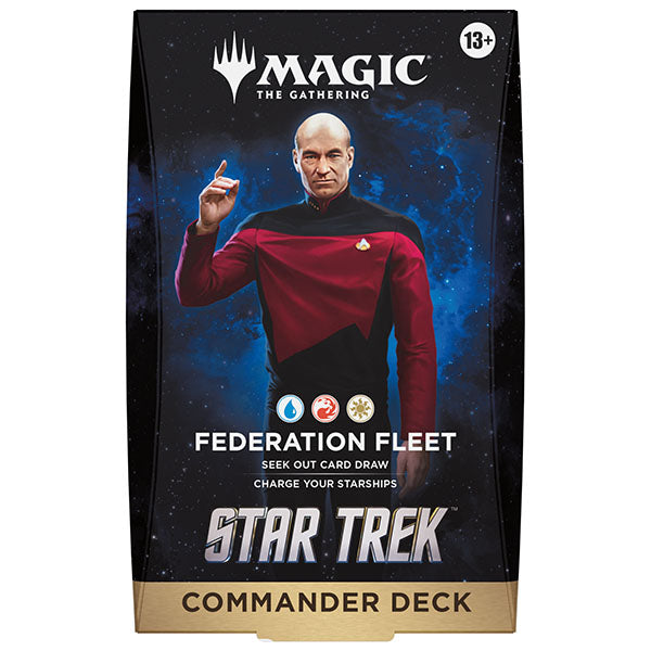 MTG Star Trek Commander Deck - Federation Fleet Pre-Order