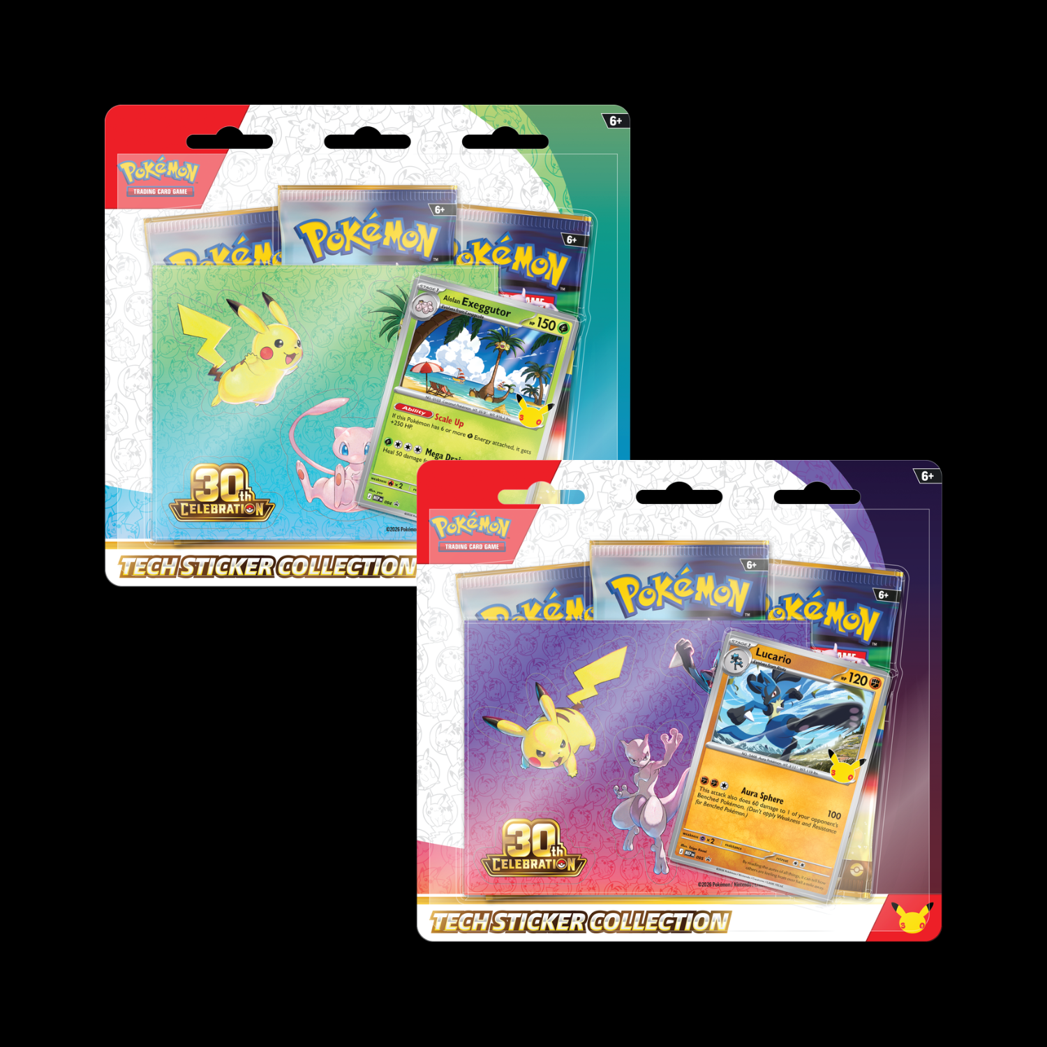 Pokemon 30th Celebration Tech Sticker Collection (Ships September 2026)