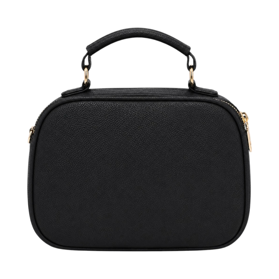 The Lady Cartel Elegant Black Accent Tote Bag for Women