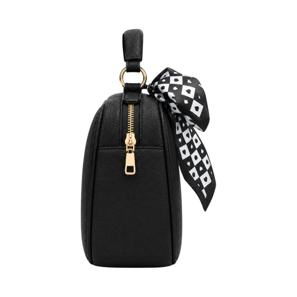 The Lady Cartel Elegant Black Accent Tote Bag for Women