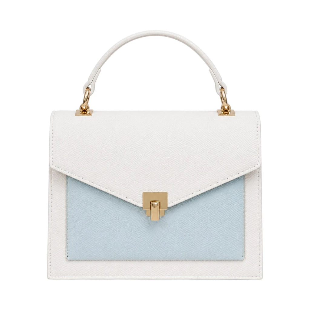 The Lady Cartel White Structured Tote Bag for Women