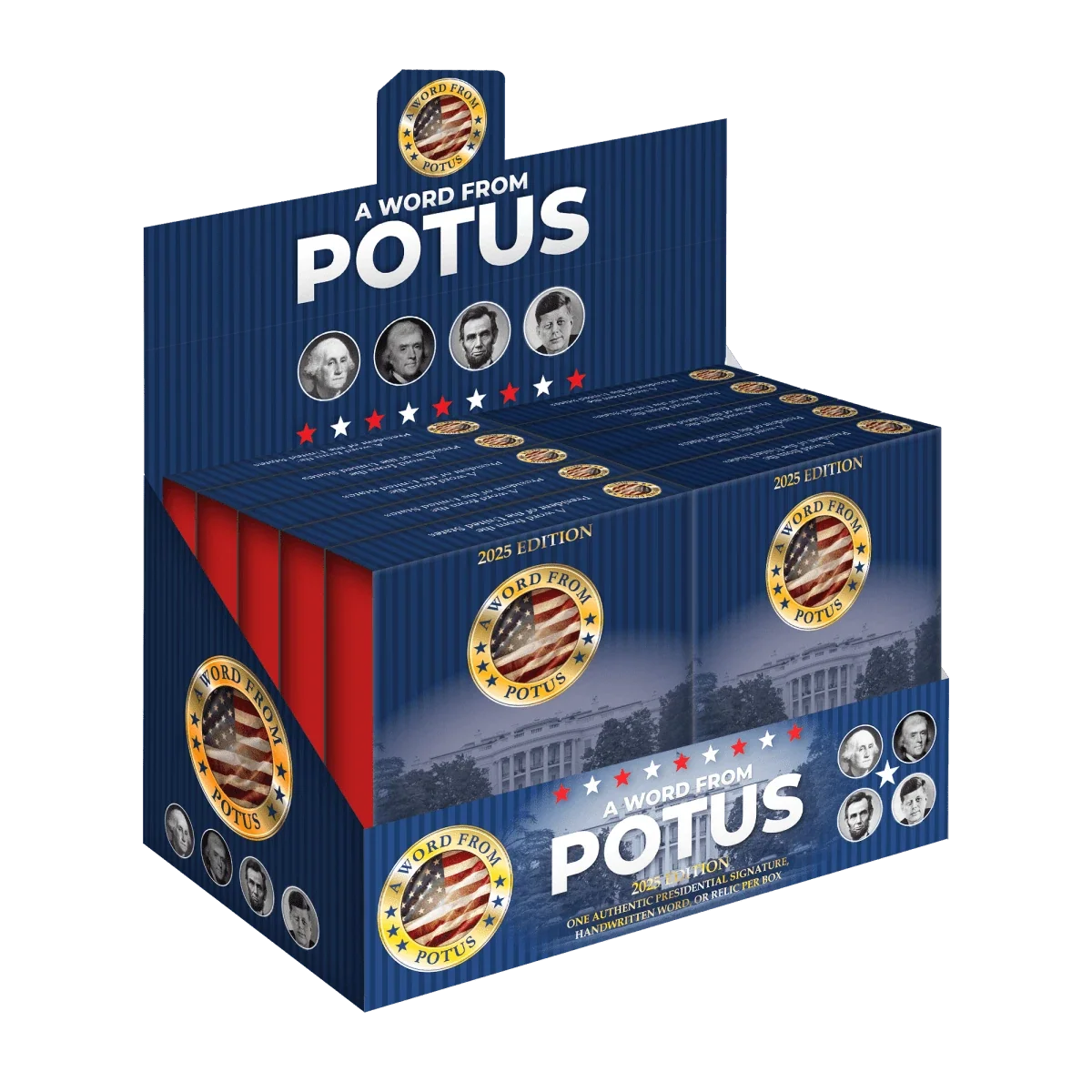 2025 A Word From POTUS Hobby Display (10 Box)